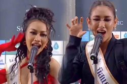 Màn hô tên 'tấu hài' của thí sinh Miss Grand Thailand 2023: Thi Hoa hậu hay thi hát?