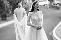 Phillip Nguyễn khoe ảnh cưới bên Linh Rin