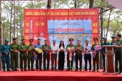 Công an tỉnh Đắk Nông ra mắt mô hình 'Liên Đội Dân phòng trong thực hiện công tác PCCC và CNCH'