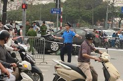 Đã có 22 người bị thương trong vụ xe ô tô đâm thẳng vào đoàn xe máy với tốc độ cao