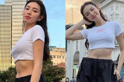 Thùy Tiên diện outfit đơn giản khoe body 'chặt chém', hội chị em ganh tị lắm đây!