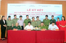 Ký kết Quy chế phối hợp liên ngành trong công tác tiếp nhận, bảo vệ và hỗ trợ nạn nhân bị mua bán