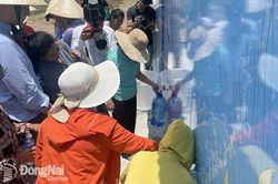 300 hộ dân và 3 trường học tại xã Thanh Sơn được sử dụng nước sạch