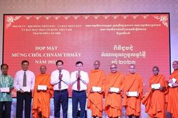 Cần Thơ họp mặt mừng Tết Chol Chnam Thmay đồng bào Khmer