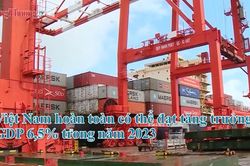 Việt Nam hoàn toàn có thể đạt tăng trưởng GDP 6,5% trong năm 2023