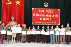 Biểu dương người cao tuổi sản xuất giỏi xã Khánh Trung giai đoạn 2018-2023