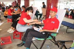 600 người ở Quảng Ngãi tham gia Ngày toàn dân hiến máu tình nguyện