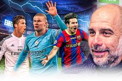 Pep: 'Haaland khá giống Ronaldo nhưng Messi toàn diện hơn'