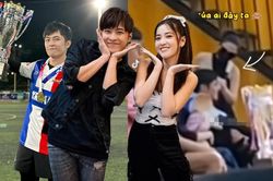 Xôn xao hình ảnh Puka chăm sóc tỉ mỉ cho Gin Tuấn Kiệt ở chốn đông người