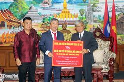 Lãnh đạo Đồng Nai thăm, chúc Tết Bunpimay tại tỉnh Champasak