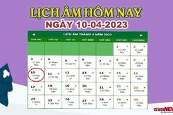 Lịch âm 10/4 – Âm lịch hôm nay 10/4 chính xác nhất - lịch vạn niên 10/4/2023