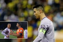 Ronaldo lại phản ứng trẻ con khi không thể ghi bàn