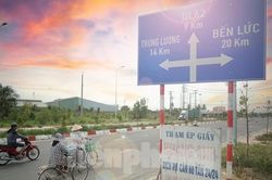Diện mạo mới đường vành đai TP Tân An