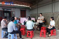 VKSND huyện Long Điền kiểm sát việc cưỡng chế kê biên tài sản