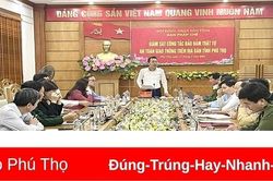 Ban Pháp chế HĐND tỉnh giám sát công tác bảo đảm trật tự ATGT tại Sở Giao thông vận tải