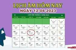 Lịch âm 12/4 – Âm lịch hôm nay 12/4 chính xác nhất - lịch vạn niên 12/4/2023