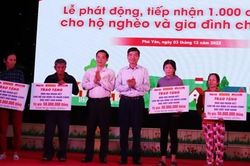 Phú Yên: Xây 324 căn nhà Đại đoàn kết cho các hộ nghèo, gia đình chính sách (đợt 1)