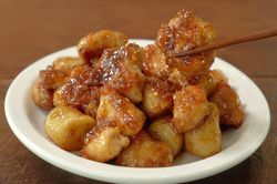 Cách làm gà chiên sốt tỏi mật ong