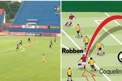 Sao CAHN lập siêu phẩm, tái hiện khoảnh khắc 'một kèo' của siêu sao Robben