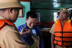 Xử lý nhiều thuyền trưởng, thuyền viên vi phạm nồng độ cồn