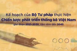 Kế hoạch của Bộ Tư pháp thực hiện Chiến lược phát triển thống kê Việt Nam