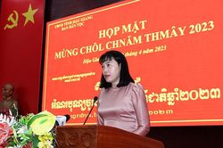 Hậu Giang tổ chức họp mặt mừng Chol Chnam Thmay năm 2023