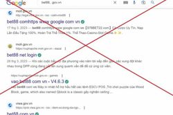 Nhiều website tên miền gov.vn của cơ quan Nhà nước bị chèn link quảng cáo cờ bạc, cá độ