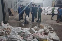 Kiểm tra đột xuất phát hiện hơn 7 tấn lòng lợn bốc mùi hôi thối ở Bắc Ninh