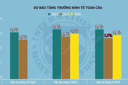 IMF dự báo kinh tế toàn cầu tăng trưởng ở mức 2,8% trong năm 2023