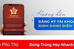 Hướng dẫn công dân cài đặt tài khoản định danh điện tử cá nhân tại Trung tâm Phục vụ hành chính công tỉnh