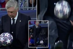 HLV Ancelotti khống chế bóng cực 'ngọt', fan Real khen đẳng cấp hơn cầu thủ