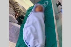 Xót xa trẻ sơ sinh còn nguyên dây rốn bị bỏ rơi bên đường