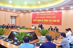 Hà Nội điều động, bổ nhiệm nhiều cán bộ