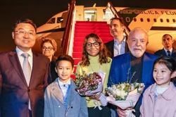Tổng thống Brazil Lula đến thăm Trung Quốc