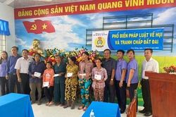 Viện kiểm sát tuyên truyền pháp luật về tranh chấp đất đai, tranh chấp hụi