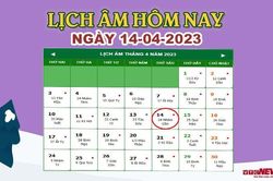Lịch âm 14/4 – Âm lịch hôm nay 14/4 chính xác nhất - lịch vạn niên 14/4/2023