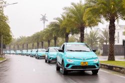 Taxi Xanh SM thuần điện đầu tiên của Việt Nam chính thức đi vào hoạt động