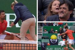 Djokovic bị loại sốc khỏi Monte Carlo Masters sau sai lầm của trọng tài, tức giận đến nỗi đạp gãy vợt