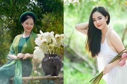 Nàng mẫu ảnh Hà Tĩnh khoe nhan sắc ngọt ngào cùng Sen