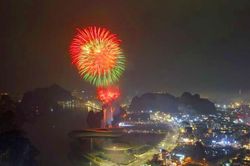 Quảng Ninh sẽ bắn pháo hoa tầm thấp dịp Carnaval Hạ Long