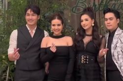 Huyền Lizzie - Đình Tú tông xuyệt tông 'dính như sam' trong tiệc sinh nhật bạn thân