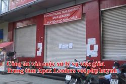 Công an vào cuộc xử lý vụ việc giữa Trung tâm Apax Leaders với phụ huynh