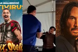Ibrahimovic trổ tài võ thuật đáng kinh ngạc, fan nằng nặc yêu cầu tham gia John Wick