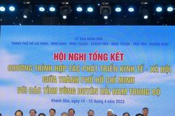 Ký kết hợp tác giữa Tp.HCM và các tỉnh duyên hải Nam Trung bộ