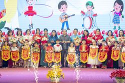 24 đoàn trường mầm non tham dự Hội thi Tài năng của cô và bé