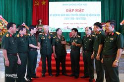 Họp mặt kỷ niệm 65 năm Ngày truyền thống Binh chủng Hóa học