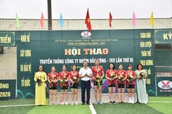 Bế mạc Hội thao truyền thống Công ty Nhôm Đắk Nông