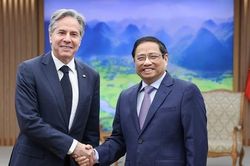 Thủ tướng Phạm Minh Chính tiếp Ngoại trưởng Mỹ Antony Blinken