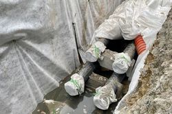 Sở GTVT Hà Nội phản hồi về việc con đường 10 làn mới làm bị đào, rạch dọc tuyến