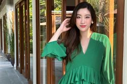 Hoa hậu Đỗ Mỹ Linh khen chồng đã 'tốt nghiệp khóa chụp hình cho vợ'